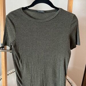 Olive Green Women's Top